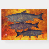 スクールオブサーモン – ゲストブック (裏面)