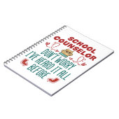 スクールカウンセおもしろいルはそれをすべて聞いたことがある ノートブック (左側)