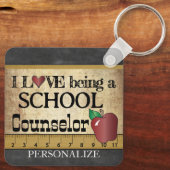 スクールカウンセラーになるのが大好き キーホルダー (裏面)