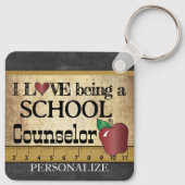 スクールカウンセラーになるのが大好き キーホルダー (裏面)