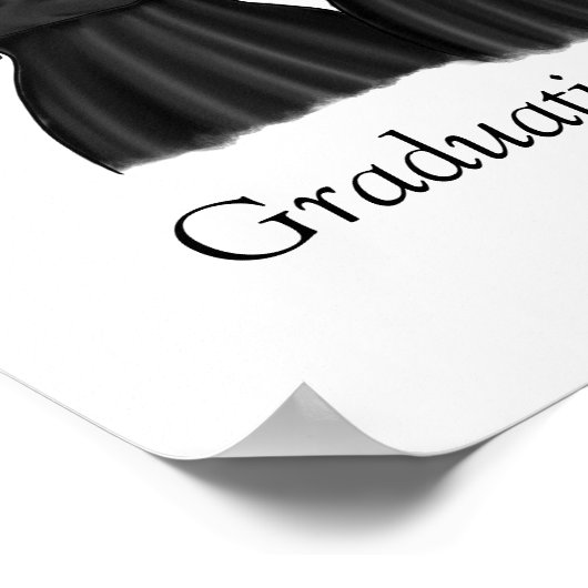 スクールカウンセラーのための卒業生ポスター ポスター (角)