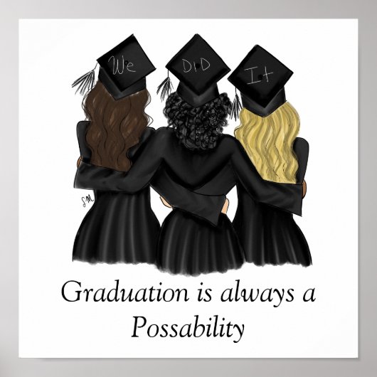 スクールカウンセラーのための卒業生ポスター ポスター (正面)