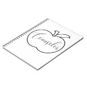 スクールカウンセラーのシャツ、スクールカウンセラーTee、クン ノートブック (左側)