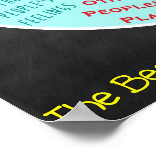 スクールカウンセラーのポスター、行動セラピー ポスター (角)