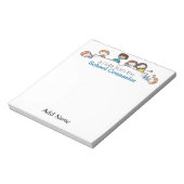 スクールカウンセラーのメモカスタム帳 ノートパッド (回転)