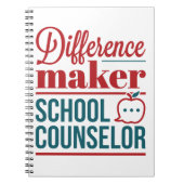 スクールカウンセラーの違いを生む人 ノートブック (正面)