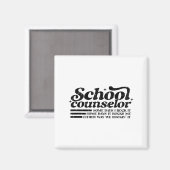 スクールカウンセラーは、ときどき輝き、ときどき岩 マグネット (正面/裏面)