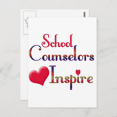 スクールカウンセラーインスパイア ポストカード (正面/裏面)
