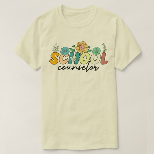 スクールカウンセラー山花先生かわいいおもしろい母 Tシャツ (デザイン正面)