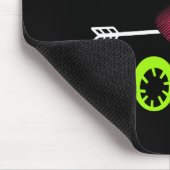 スクールカウンセラー岩本ハート学校カウンセリング マウスパッド (コーナー)