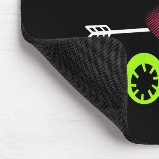 スクールカウンセラー岩本ハート学校カウンセリング マウスパッド (コーナー)