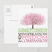 スクールカウンセラー ポストカード (正面/裏面)