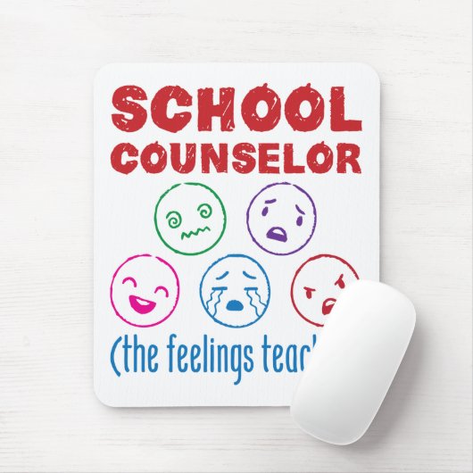 スクールカウンセラー(感覚先生) マウスパッド (マウス)