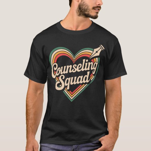 スクールカウンセラー Tシャツ (正面)