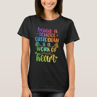 スクールカストディアンの日 スクールジャニターの日 Tシャツ