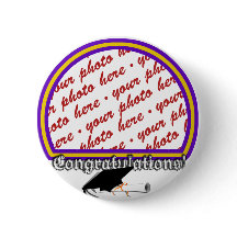 スクールカラーズパープル&金ゴールド卒業フレーム