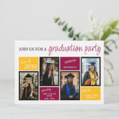 スクールカラーズ卒業パーティー 招待状 (スタンド正面)