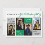 スクールカラーズ卒業パーティー 招待状 (正面)