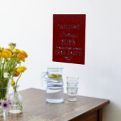 スクールカラー紙吹雪金ゴールドまたはシルバーグラードパーティー 箔ポスター (レイダウン (キッチン))