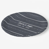 スクールカルボカジュアル結婚ード ペーパープレート (アングル)