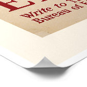 スクールガーデン陸軍に入隊 ポスター (角)