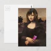 スクールガールスタイルモナリザ ポストカード (正面/裏面)