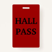 スクールガールズルームホールパス バッジ (裏面)