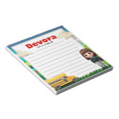 スクールガールミッツヴァのメモ ノートパッド (アングル)