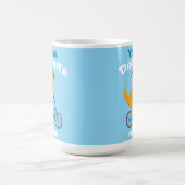 スクールキッズバレンタインの恐竜の友情ギフト コーヒーマグカップ (中央)