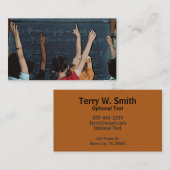 スクールキッズ先生名刺 名刺 (正面/裏面)