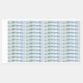 スクールキッズ防水ホログラフィはっきりしたー名 ラベル (シート)