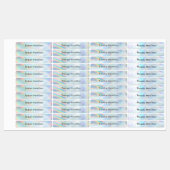 スクールキッズ防水ホログラフィック名 ラベル (シート)