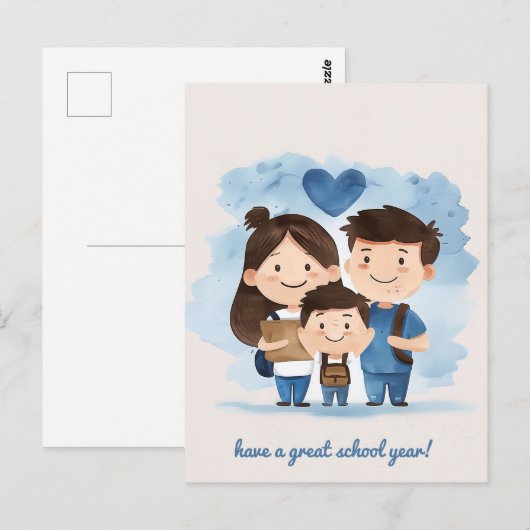 スクールキッズ ポストカード (正面/裏面)