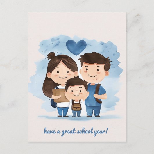 スクールキッズ ポストカード (正面)