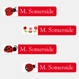 スクールキャンプの小さな防水の子供の名前ラベル ラベル