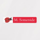 スクールキャンプの小さな防水の子供の名前ラベル ラベル (デザイン1)