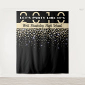 スクールクラス懇親会パーティーフォトブース背景 タペストリー (正面)