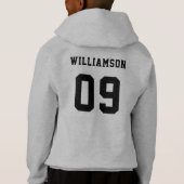 スクールクラブチーム名番号サッカー (裏面)