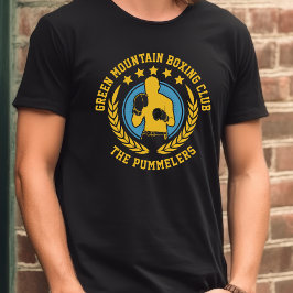 スクールクラブチーム名番号ボクシング Tシャツ