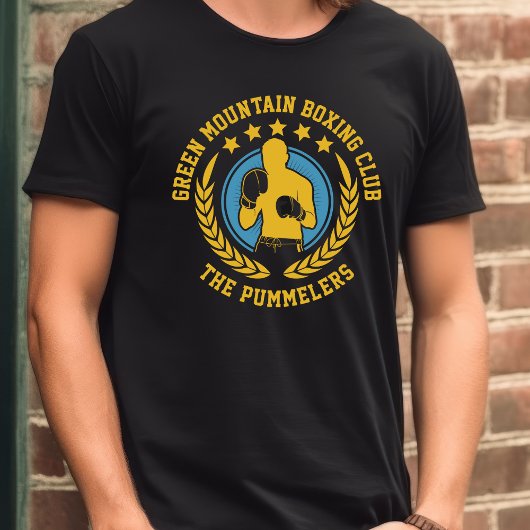 スクールクラブチーム名番号ボクシング Tシャツ