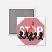 スクールクロッシングガード マグネット (正面/裏面)