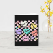 スクールサイコロジスト バレンタイン カード (黄色い花)