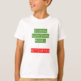 スクールサバイバルモード | バックトゥスクール Tシャツ