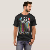 スクールサメの100のユダヤ人日100日Schoの100日目 Tシャツ (正面フル)
