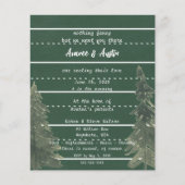 スクールシャルボードカジュアル結婚式招待状 (正面)