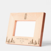 スクールスキーチームカスタム レーザー彫刻フレーム (左)