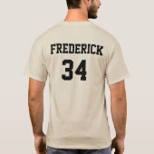 スクールスピリットボタン Tシャツ (裏面)