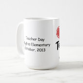 スクールスピリットラブマイ先生 コーヒーマグカップ (正面左)