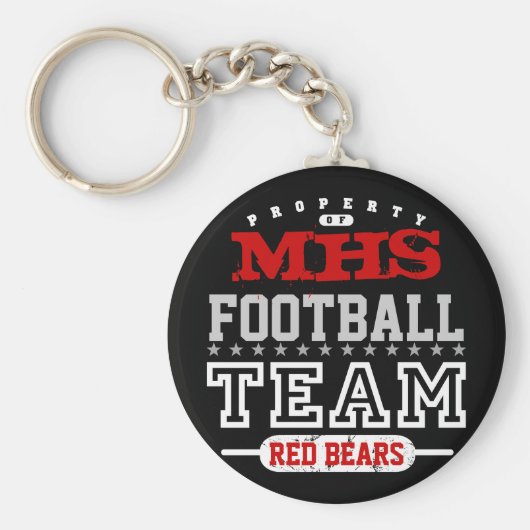 スクールスポーツチーム キーホルダー (正面)