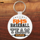 スクールスポーツチーム キーホルダー (正面)